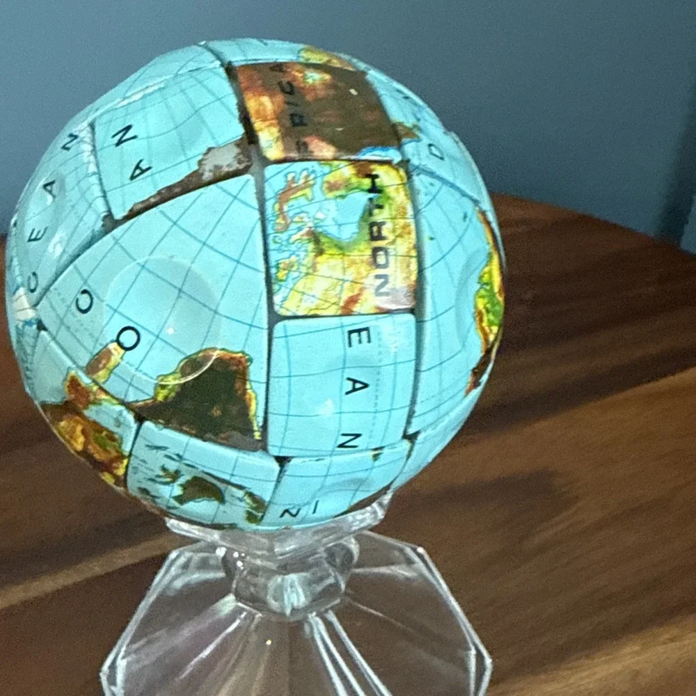 Vintage‎ Hungarian Magic Globe Puzzle Spatial Logical Game Rubik Style Hungary